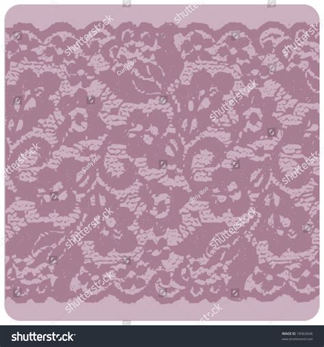 Lace Fabric Textile Seamless Elegant Pattern Stock Vector 18363646