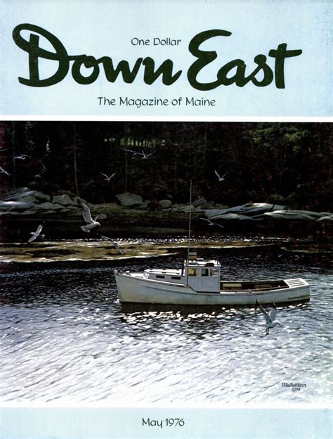 May 1976 Down East Magazine Maine Artist East Magazine