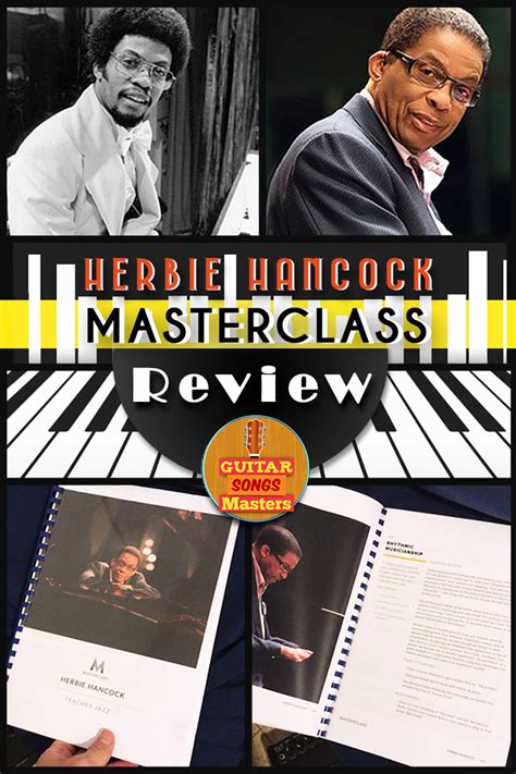 Herbie Hancock Masterclass Review Did I Find My Own Sound Herbie Hancock Master Class