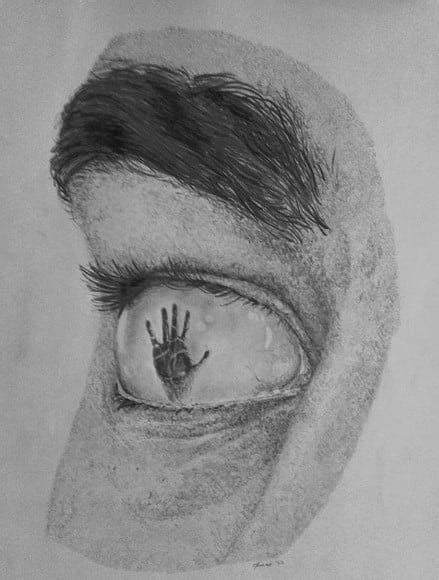 Trapped Inside My Head Somewhat Realistic Attempt By Me Drawing