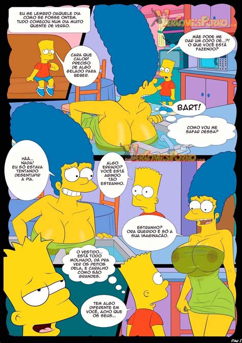Incesto Mãe E Filho Marge Simpson A Deliciosa Hentai HQ Porno