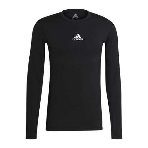 Adidas Techfit Shirt Langarm Schwarz Longsleeve Funktionsunterwäsche