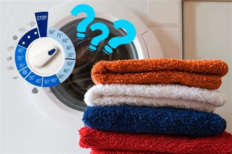 What Setting Should You Wash Towels On In The Washing Machine
