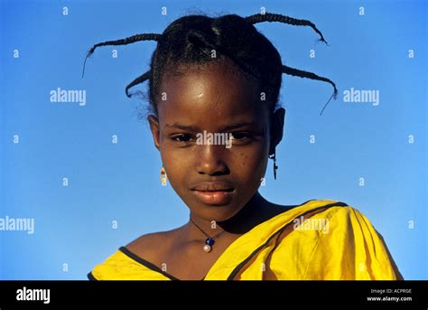 Mali Young Girl Stock Photo Alamy