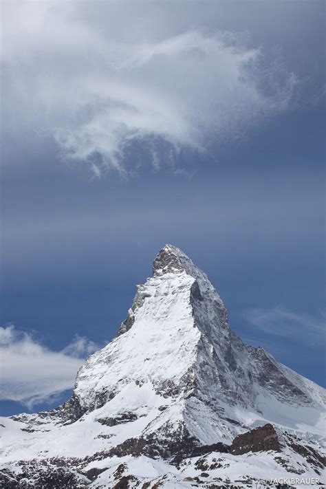 Matterhorn And Cloud Pennine Alps Switzerland Matterhorn Matterhorn