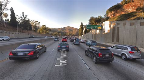Pedestrian Killed After Darting Onto 101 Freeway In Hollywood Chp Ktla