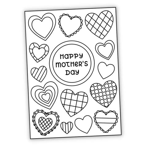 Easy Free Printable Mothers Day Cards Printable Form Templates And Letter