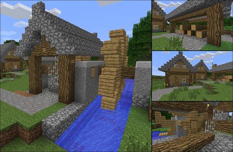 Currently, that's minecraft and minecraft dungeons, but who knows what we'll do next? My growing town needed a sawmill : Minecraft