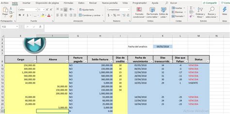 Control De Cuentas Por Pagar Y Por Cobrar En Excel Ninja Del Excel