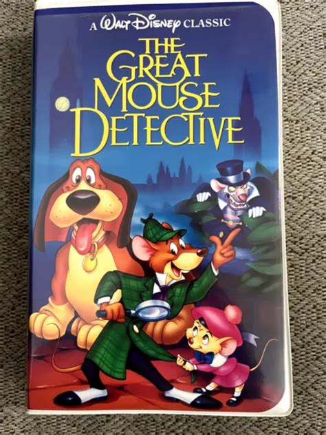 Walt Disneys The Great Mouse Detective Black Diamond Edition Vhs