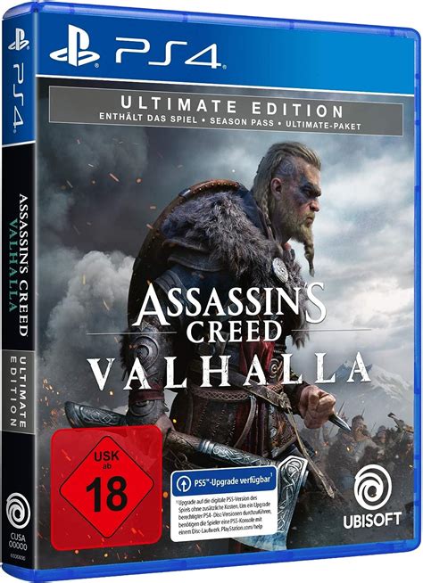 Sony Assassins Creed Valhalla Ultimate Edition PS4 USK18 BigaMart