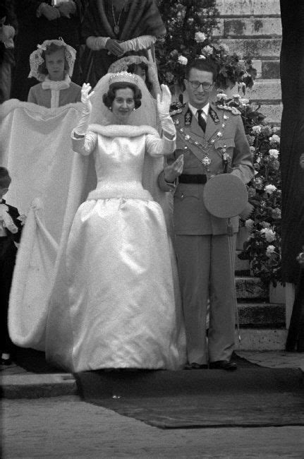 15th Of December 1960 Wedding Of King Baudoin Of Belgium And Doña Fabiola De Mora Y Aragon The