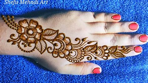 Easy And Simple Floral Mehndi Designs 2020 Youtube