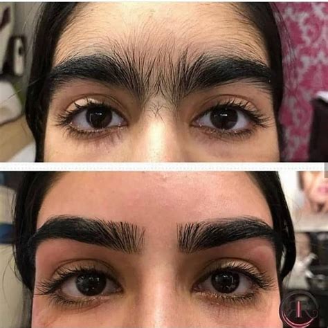 8 antes e depois de sobrancelhas em 2020 contorno maquiagem como fazer sobrancelha sobrancelha