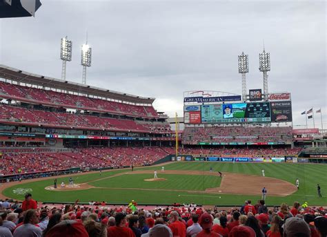 Section 131 At Great American Ball Park