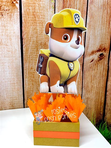 Paw Patrol Birthday Theme Party Centerpiece Decoration Individual In