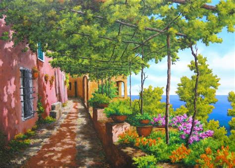 Imágenes Arte Pinturas: Paisajes de Flores Hermosas ...