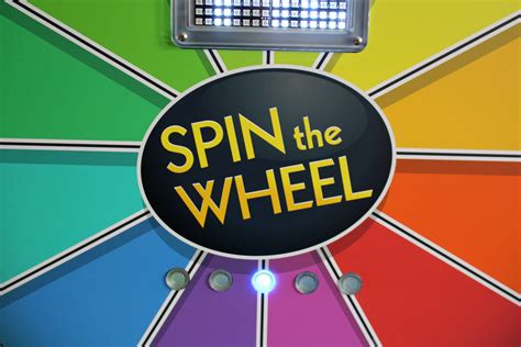 Spin The Wheel Of Fortune Trade Stand Entertainment Kent