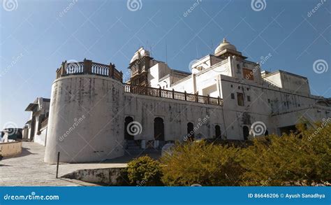Sajjangarh Palace Monsoon Palace Of Udaipur Stock Photo Image Of