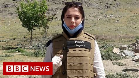 The Female Afghan Journalist Who Wont Give In To Taliban Bbc News