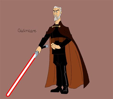 Count Dooku Original Canon Colored By Aidmoore On Deviantart