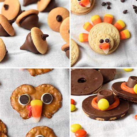 10 cute thanksgiving desserts that kids will love. Easy No-Bake Thanksgiving Treats