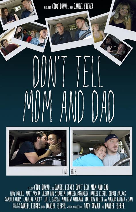 Don T Tell Mom And Dad Short 2015 Imdb