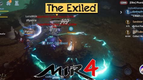 The Exiled Mir4 Elite Mission Youtube