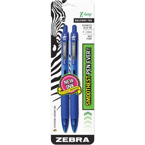 Zebra Pen Z Grip Retractable Ballpoint Pens