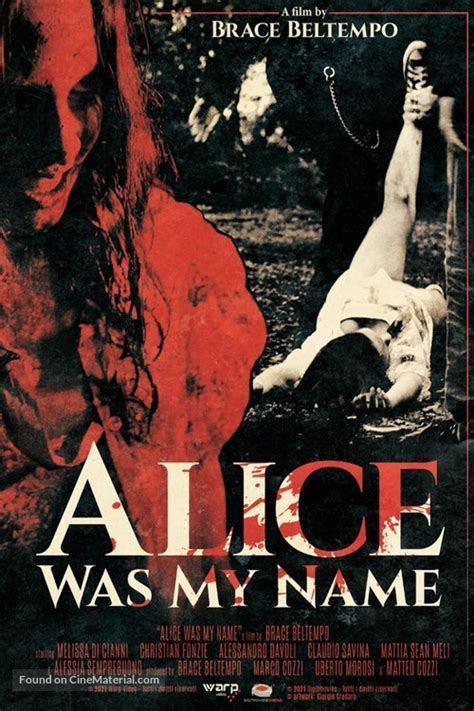 Alice Was My Name 2021 International Movie Poster