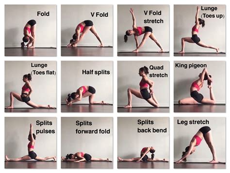 Stretches For Flexibility Splits