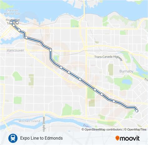 Expo Line Route Schedules Stops And Maps Eb To Edmonds Updated