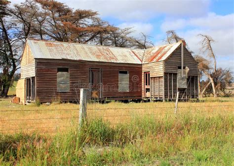Old And Dilapidated Australian Country Homestead Stock Photo Image Of