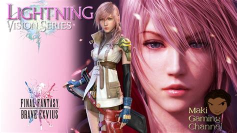 [FFBE] Final Fantasy Brave Exvius - Vision Series - Lightning - YouTube