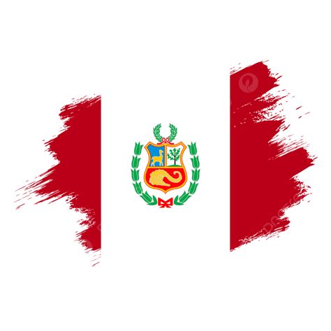 Bandera De Vector De Perú Png Dibujos Bandera Bandera Vectorial