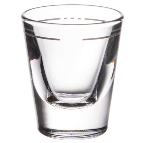 libbey 5121 s0711 1 25 oz fluted whiskey shot glass with 7 8 oz cap line 12 pack