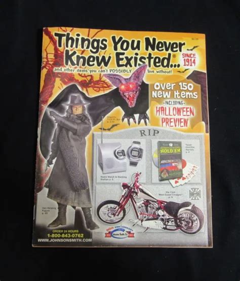 Things You Never Knew Existed Johnson Smith Company Halloween Catalog