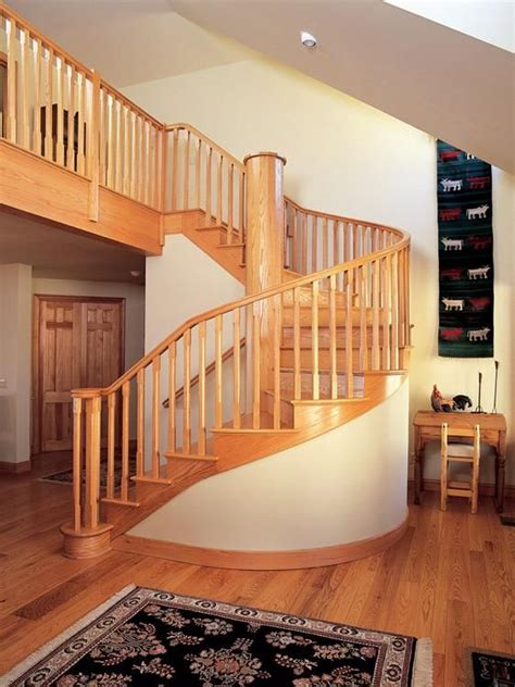 We value the mix between beauty, stability, security and price when we plan our spiral stairs, and for the uk, we have created bespoke solutions in. Handmade Red Oak Spiral Stair by Albion Cabinets & Stairs Inc. | CustomMade.com