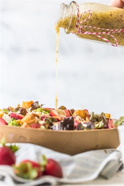Strawberry Salad With Poppy Seed Dressing Recipe The Cookie Rookie®