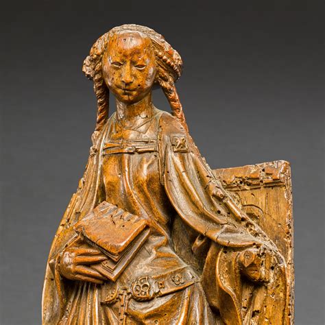 Southern Netherlandish Malines Early 16th Century Female Saint