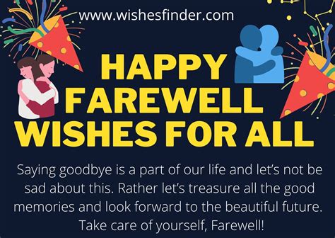 Best Happy Farewell Wishes 2021 For All - Wishes Finder