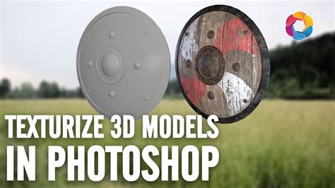 texturize and use 3d models in photoshop youtube