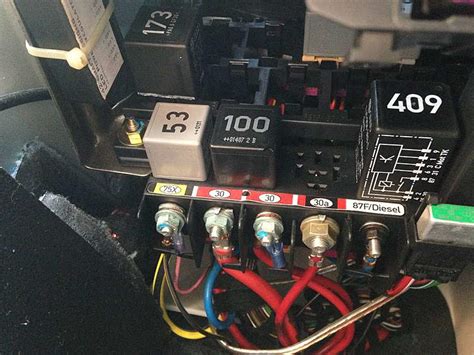I point out the fuel pump and horn relays. Battery Drain Help - AudiWorld Forums