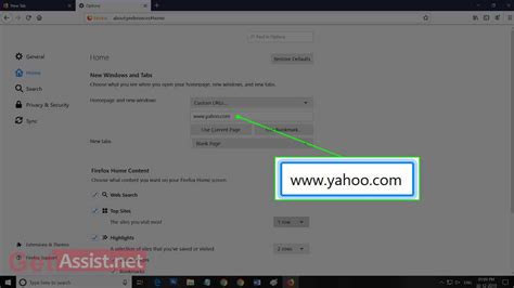 How To Make Yahoo My Homepage Or Default Browser