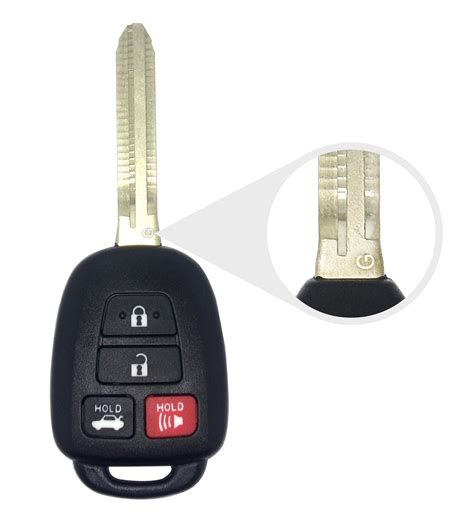 Toyota Remote Key 4 Button With Trunk Fcc Hyq12bdm Blade Stamp