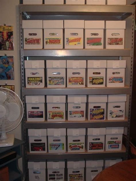 A Clever Way To Maximize Your Comic Book Storage Space Home Storage