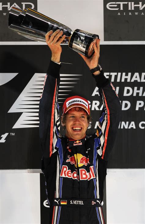 Formula 1 Vettel Crowned Youngest Ever F1 Champion In Etihad Abu Dhabi