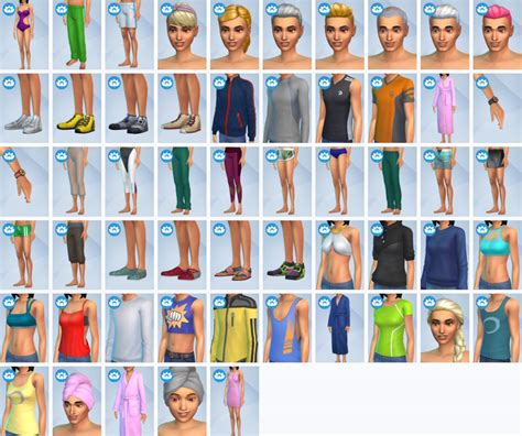 The Sims 4 Clothes Pack Neloprofiles