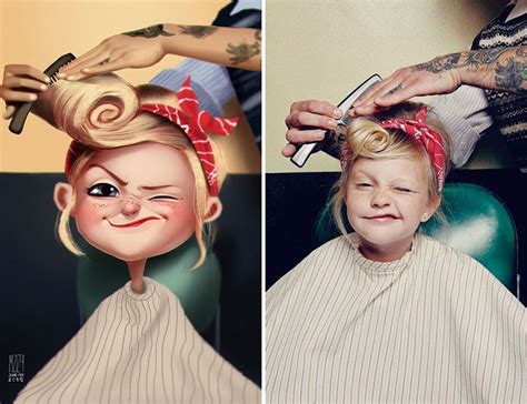 Artist Turns Photos Of Random People Into Fun Illustrations You Might