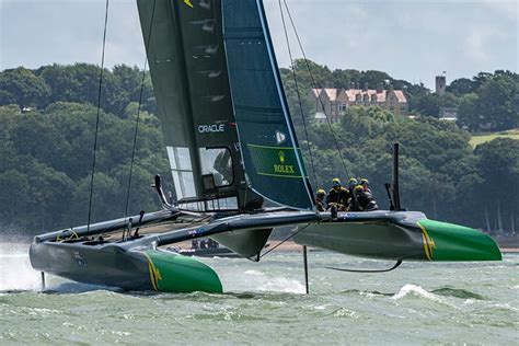 Powered by nature.™sailgp is adrenaline racing for a better future.8 teams. SailGP Australia fly into the 50-knot club and suffer ...
